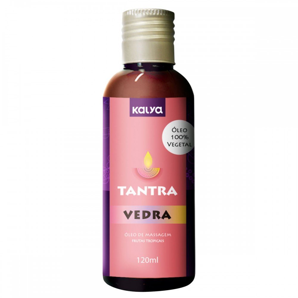 Tantra vedra óleo vegetal para massagem tântrica 120ml