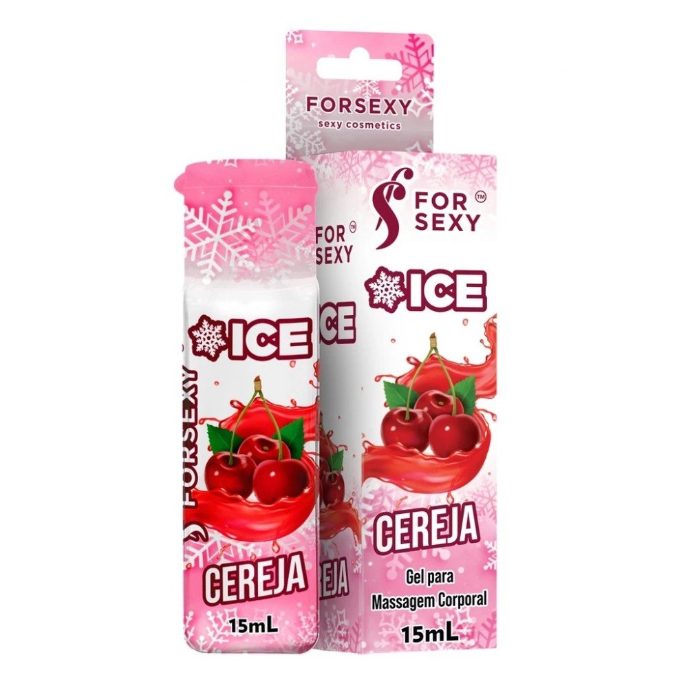 Gel oral ice excitante de cereja 15ml