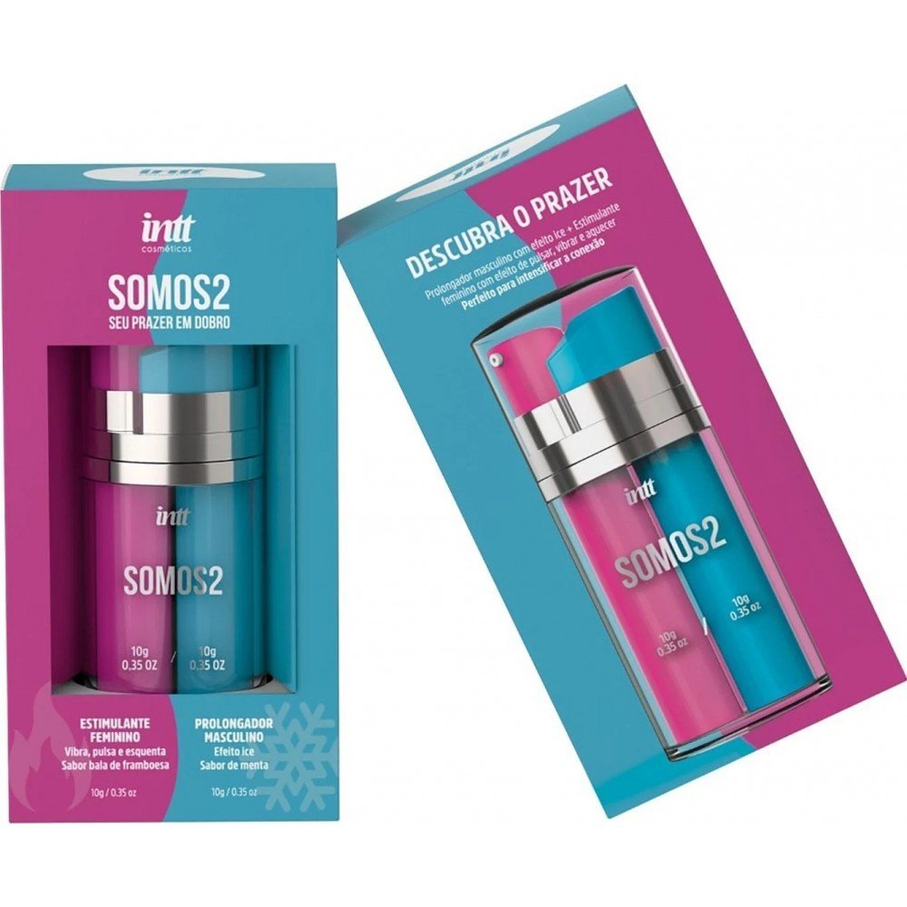 Somos2 - Excitante Feminino e Prolongador Masculino 20g