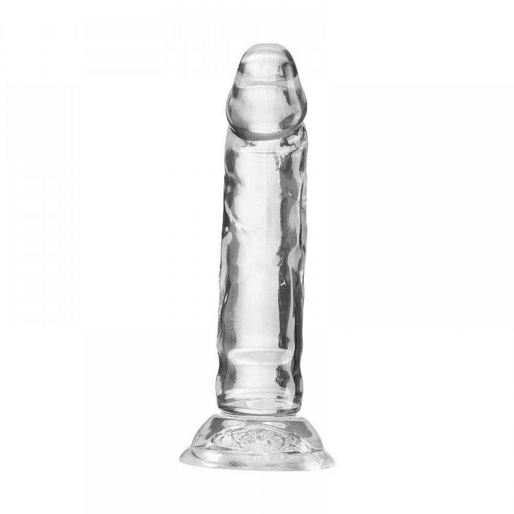 Dildo realístico transparente - 14,8cm x 3,0cm