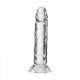 Dildo realístico transparente - 14,8cm x 3,0cm